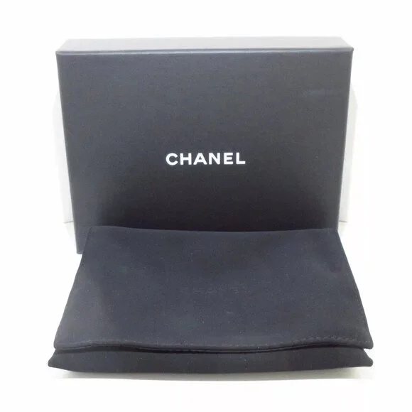 Auth CHANEL Cream Black Silk Other Jewellery - Picture 3 of 7